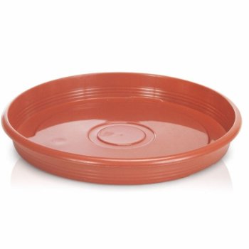 Prato Vaso Redondo Cerâmico 13,3 cm