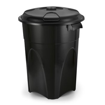 Cesto de lixo com tampa e Alças - 100 Lts.