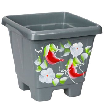 Vaso M Concreto 3,6 Litros Decorado