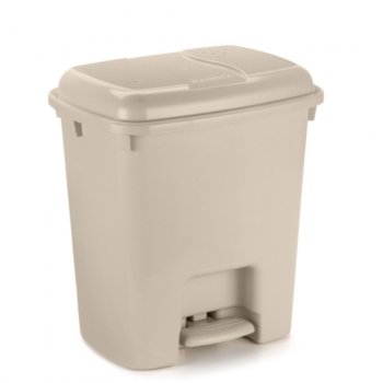 LIXEIRA RETANGULAR COM PEDAL Colorida  7,5 L