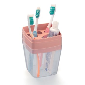 PORTA ESCOVAS E CREME DENTAL SEM TAMPA