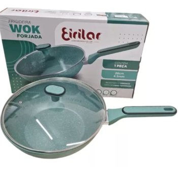 Frigideira Wok Eirilar Forjed 28cm Antiaderente Indução