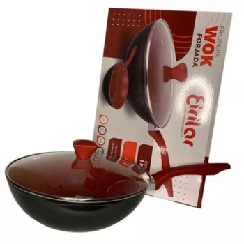 Frigideira Wok Eirilar Forjed 28cm Antiaderente Indução