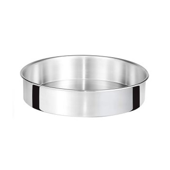 Forma Assadeira de torta nº 20 Aluminio Polido