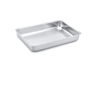 Assadeira retangular n02 aluminio polido 3,250ml MP